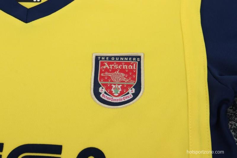 Retro Kids 00/01 Arsenal Away Jersey