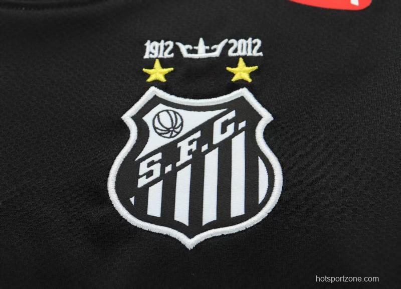 Retro 12/13 Santos FC Black Long Sleeve Jersey