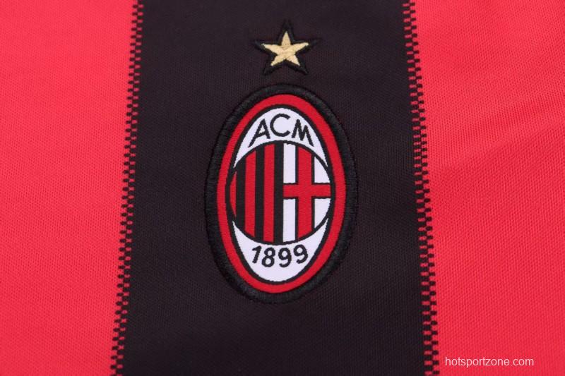 Retro Kids 11/12  AC Milan Home Jersey