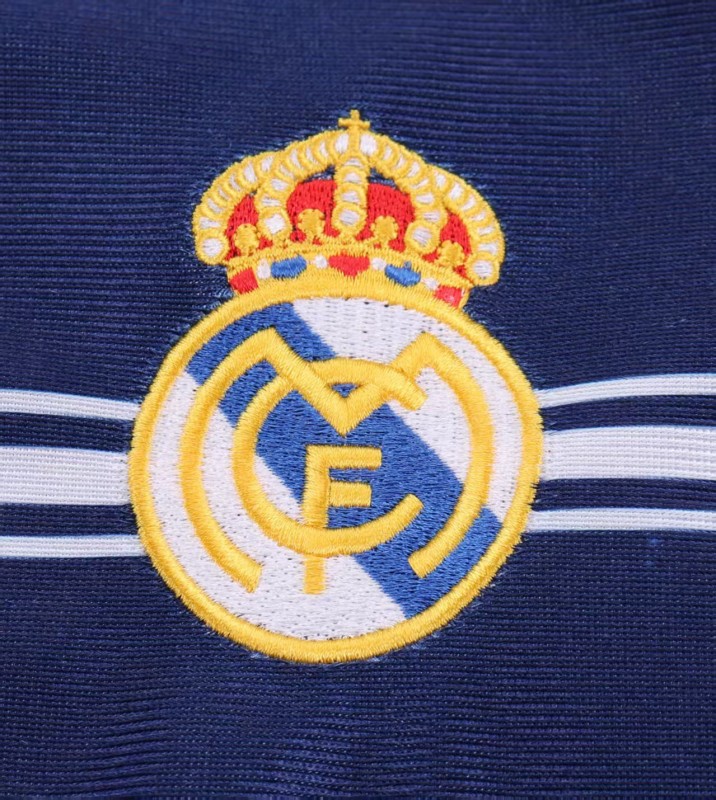 Retro Kids 98/99 Real Madrid Away Navy Jersey