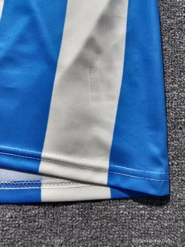 Retro 1998 Kids Argentina Home Long Sleeve Jersey