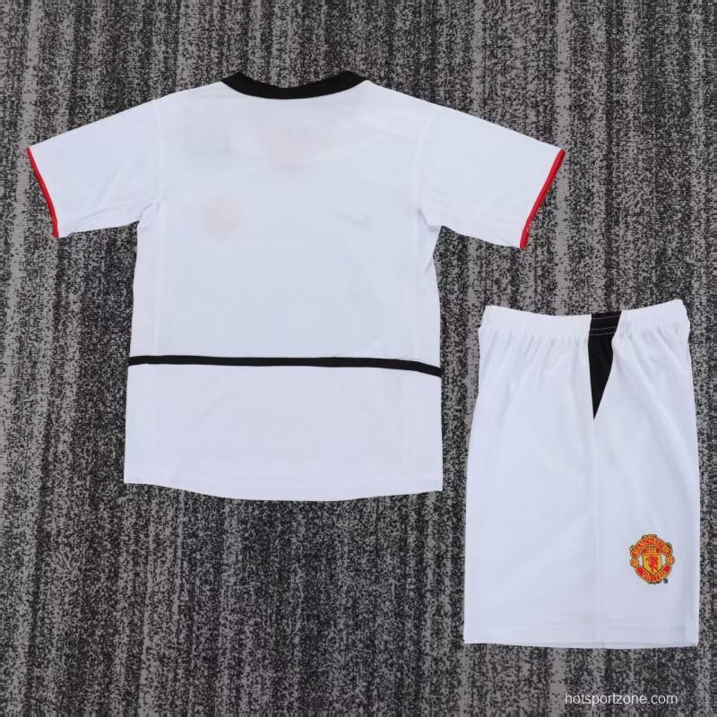 Retro 02/03 Kids Manchester United Away Jersey