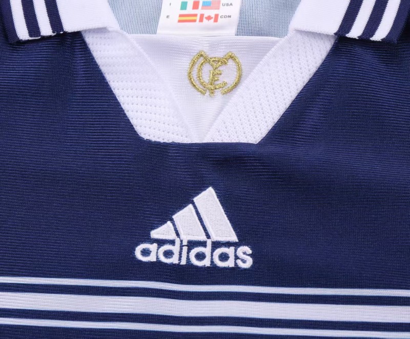 Retro Kids 98/99 Real Madrid Away Navy Jersey