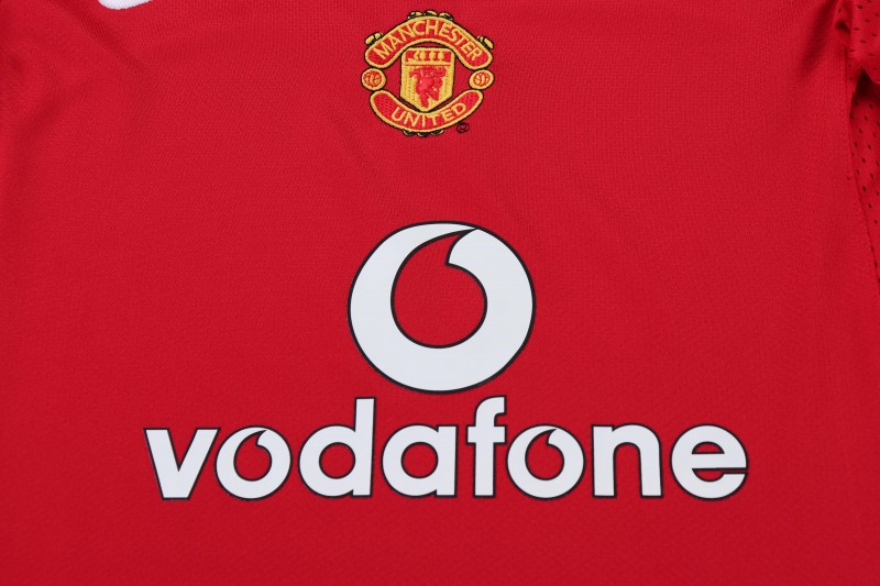 Retro Kids 05/06 Manchester United Home Jersey