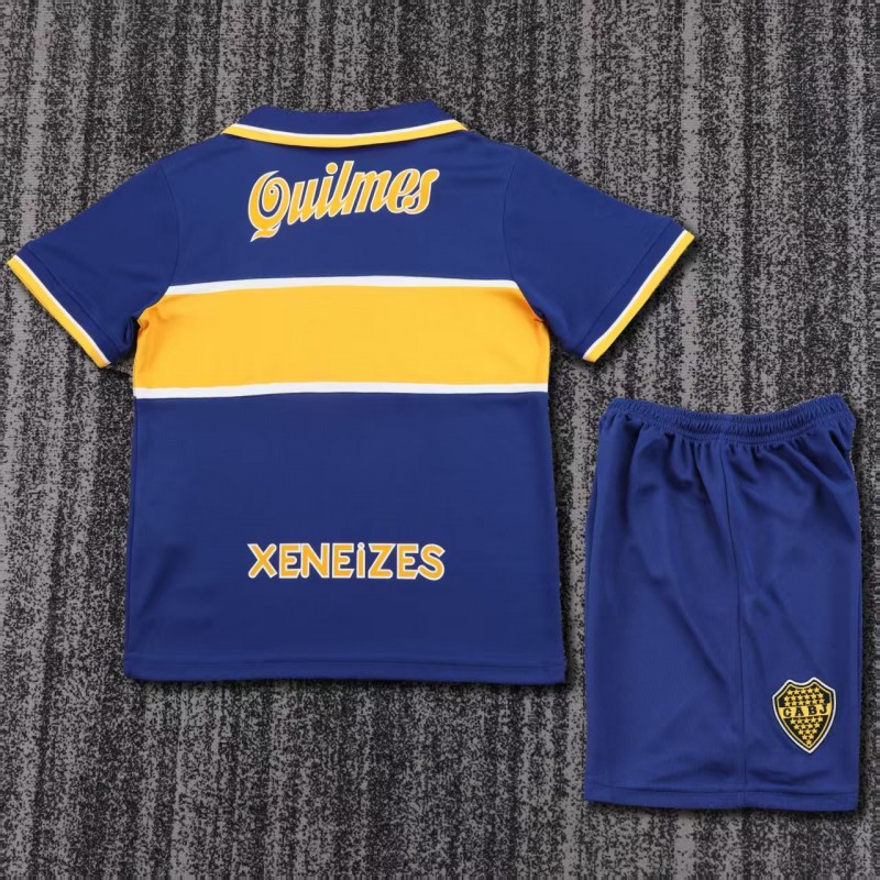 Retro Kids 96/97 Boca Juniors Home Jersey