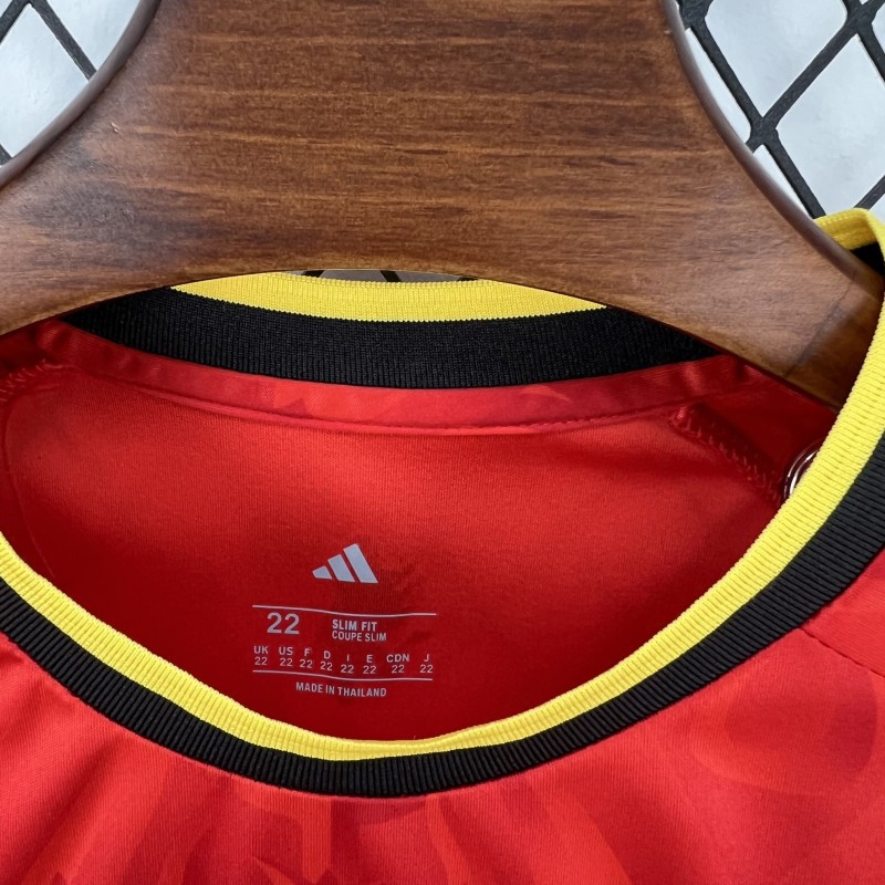 2026 Kids Belgium World Cup Home Kit