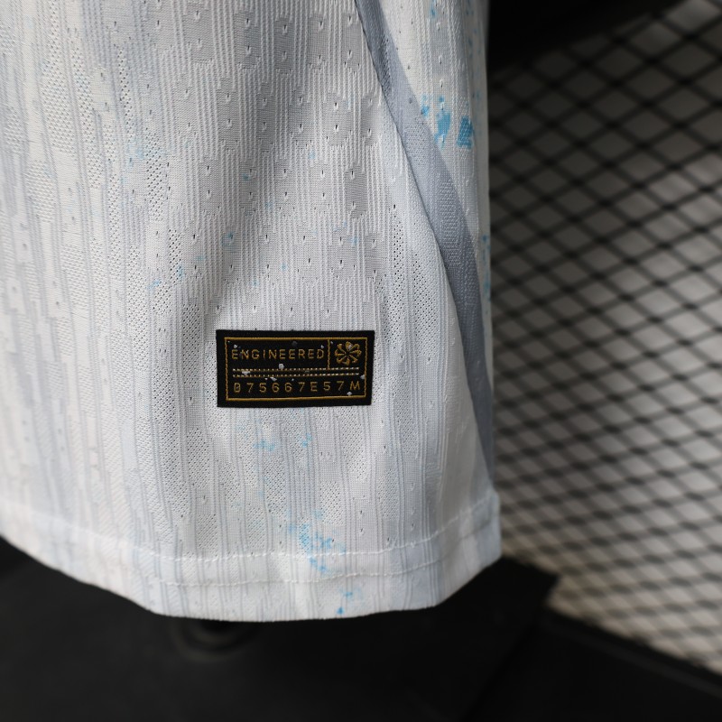 Player Version 2026 Uruguay Away Special Edition White  Jersey