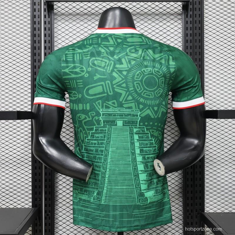 Player Version 2026 Mexico Special Edition Green Jersey