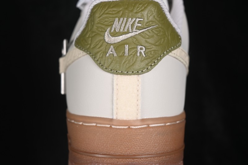 Nike Air Force 1 '07 Low Basketball Lifestyle Shoes with Full-Length Air Cushion - IO7688-921