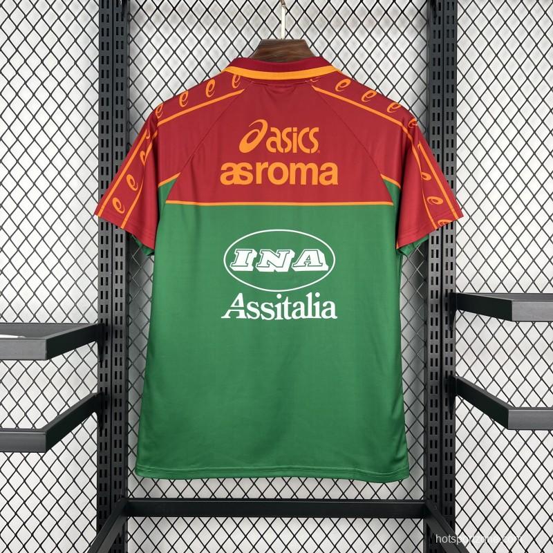 1995/96 Retro AS Roma Pre-Match Jersey