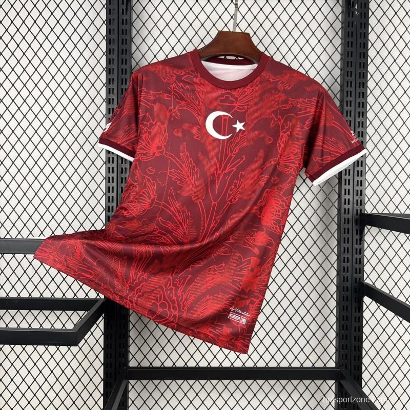 2026 Mens Turkey World Cup Heritage Jersey