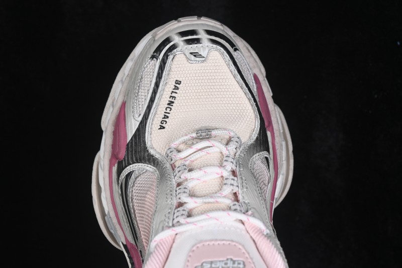Balenciaga Triple S 2 Gradient Mesh Runner Sneakers with Oversized Sole - WTR2G6800