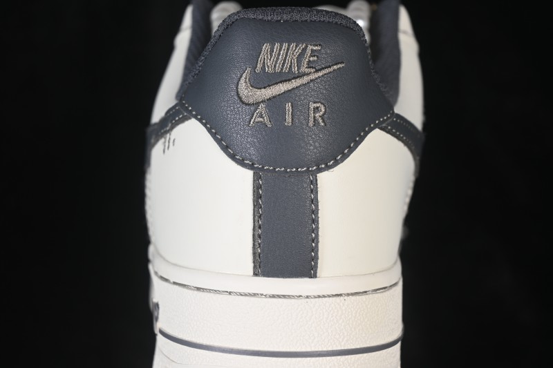 Nike Air Force 1 '07 Low Foggy Pearl Hand-Painted Graffiti Low-Top Casual Skate Shoes - FJ7740-071