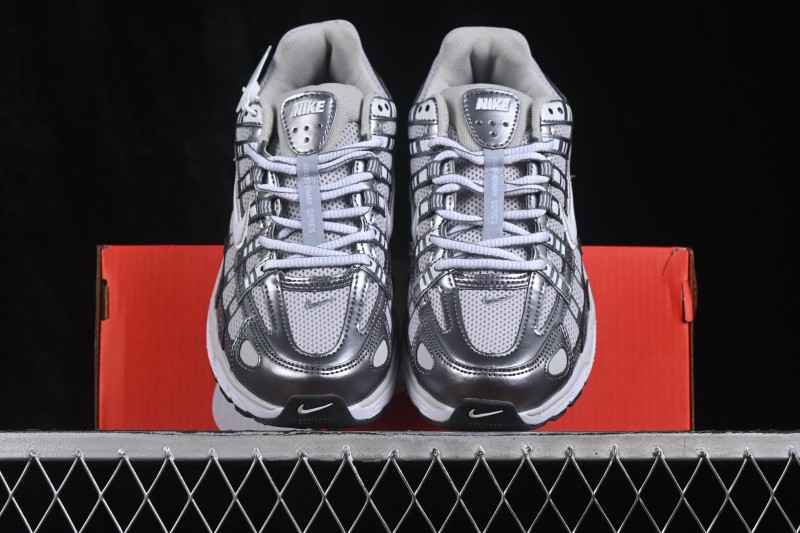Nike P-6000 SE Retro Running Sneakers with Layered Design and Lightweight Construction - IO3496-001