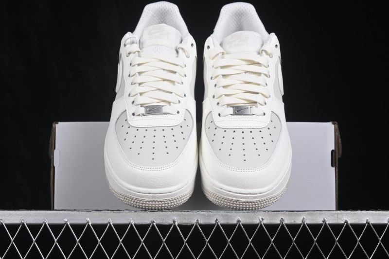Nike Air Force 1 '07 Low Basketball Sneakers with Full-Length Air Cushion - IR1475-133