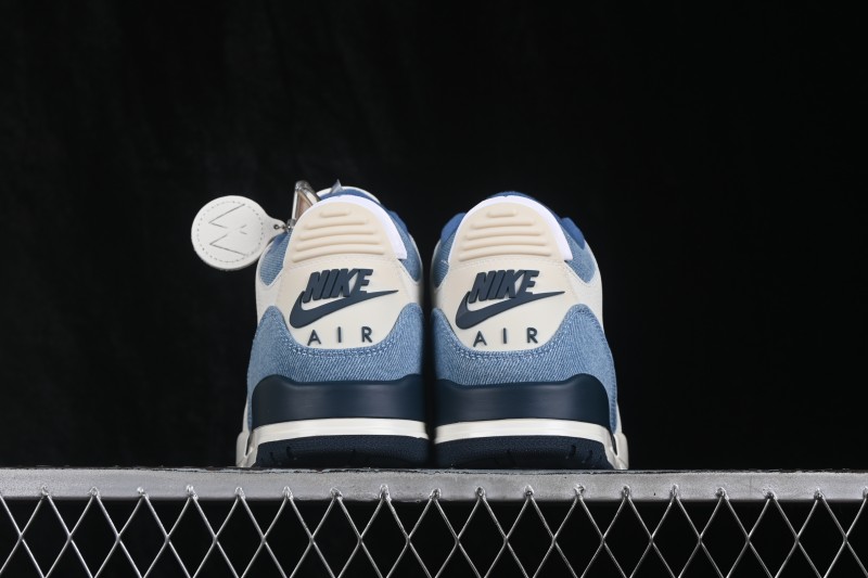 Levi's x Air Jordan 3 Retro High Denim Collaboration Basketball Shoes - IR0912-400