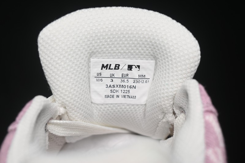 New York MLB Bigball Chunky Liner Denim Monogram High-Top Casual Sneakers - 3ASXM016N50PKS