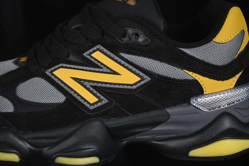 New Balance U9060 Retro Running Shoes with Mesh and Suede Upper - U9060TRZ