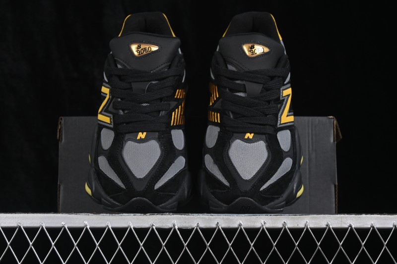 New Balance U9060 Retro Running Shoes with Mesh and Suede Upper - U9060TRZ