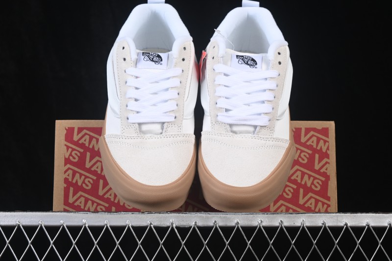 Vans Knu Skool Low-Top Casual Skate Shoes - VN0009D22CJI