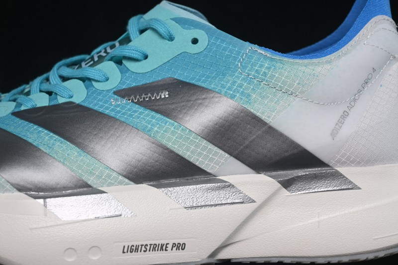 Adidas Adizero Adios 4 Lightweight Breathable Low-Top Running Shoes - JS2579