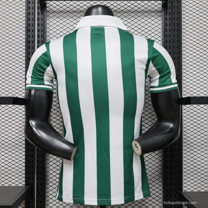 Player Version  26/27 Al Ittihad  Green & White Stripe Special Edition Jersey