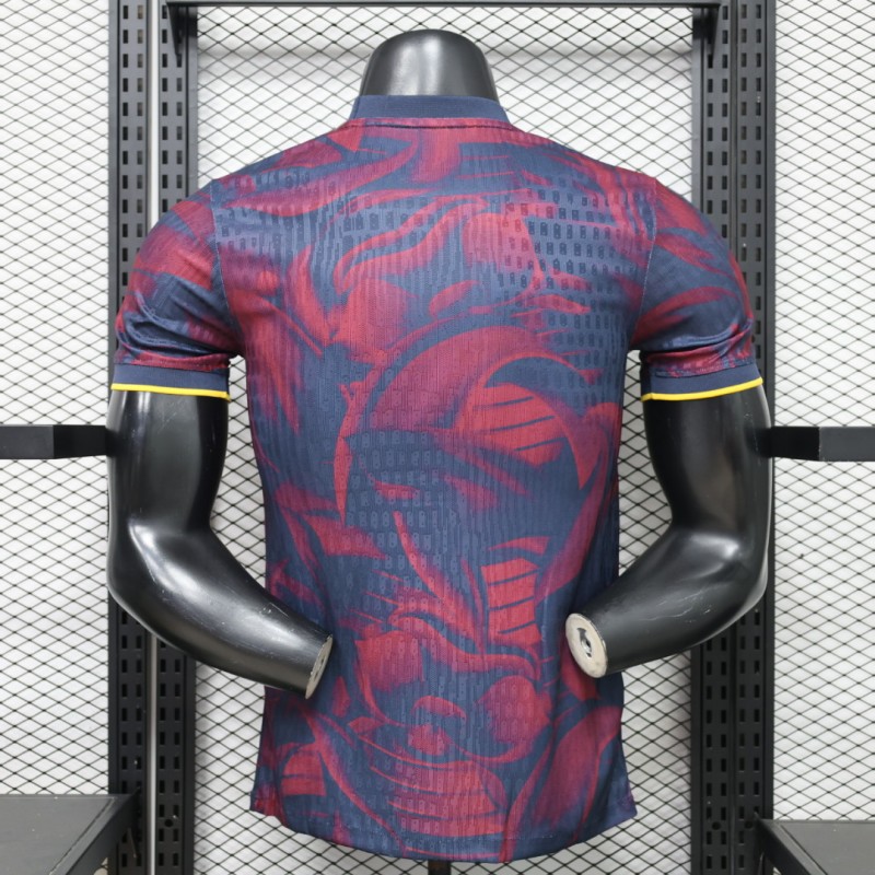 Player Version 26/27 FC Barcelona Navy Blue & Red  Special Edition Jersey
