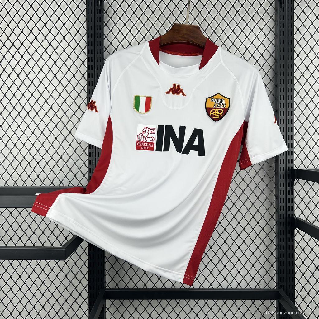 2001/02 Retro AS Roma Away Jersey