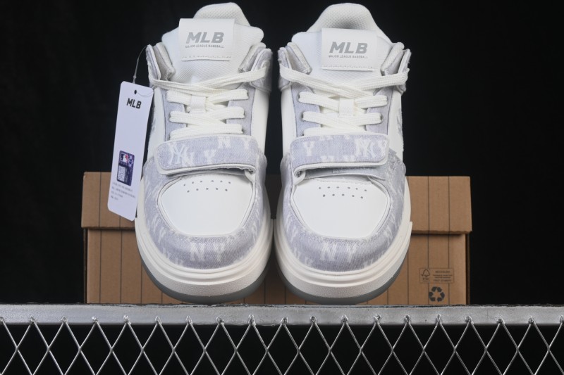 NY MLB Chunky Liner Pocket Monogram New York Yankees Thick Sole Casual Running Shoes - 3ASXMDM6N50GRS