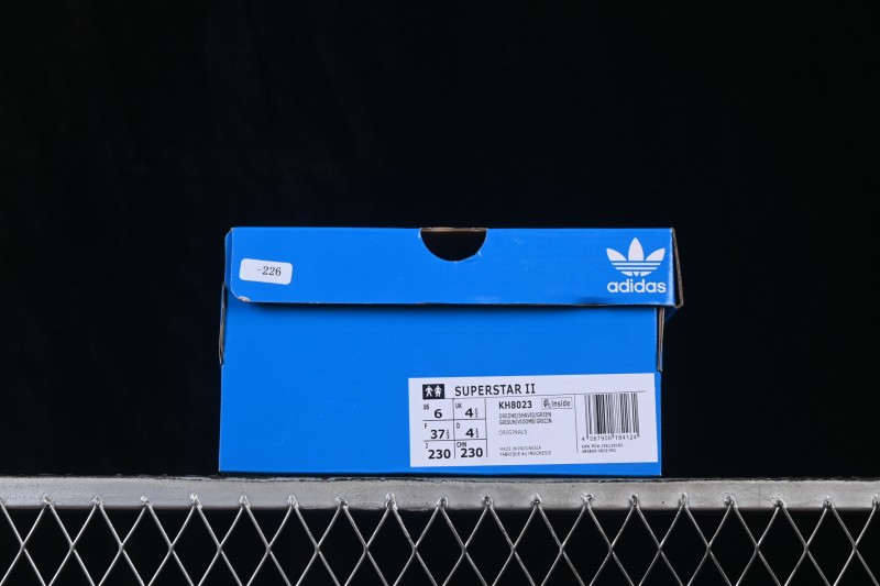 Adidas Originals Superstar II Retro Shell-Toe Casual Sneakers - KH8023