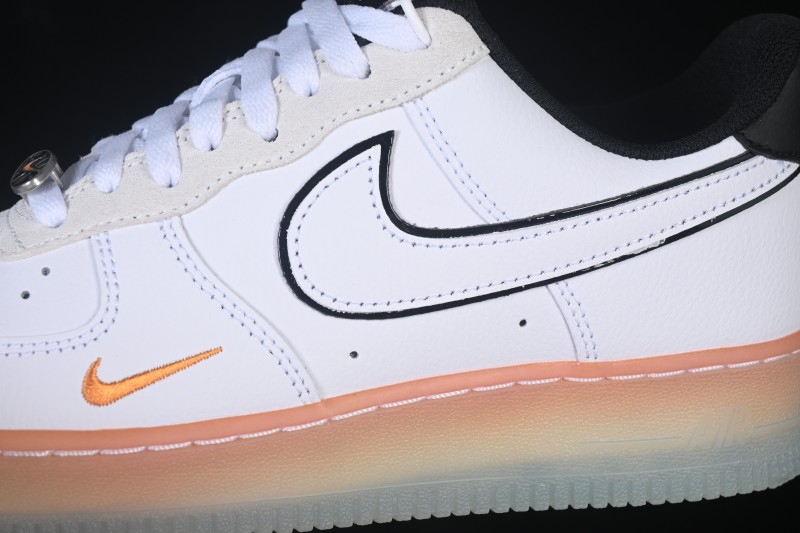 Nike Air Force 1 '07 Low Casual Skateboarding Shoes with Full-Length Air Cushion - IQ0228-100
