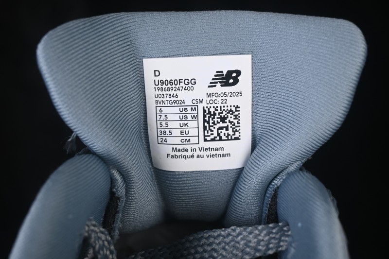 New Balance 9060 Series Retro Casual Running Shoes with ABZORB Cushioning - U9060FGG