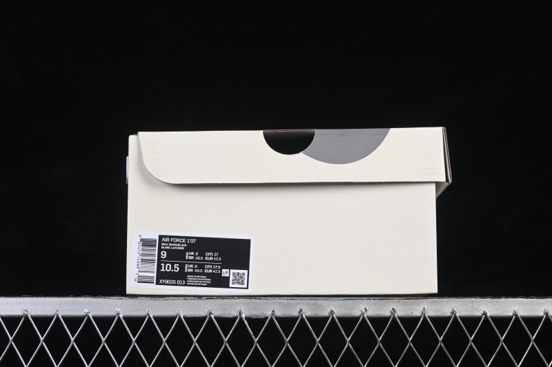 Nike Air Force 1 '07 Low Collaborative White Black Printed Casual Sneakers - XY9025-013