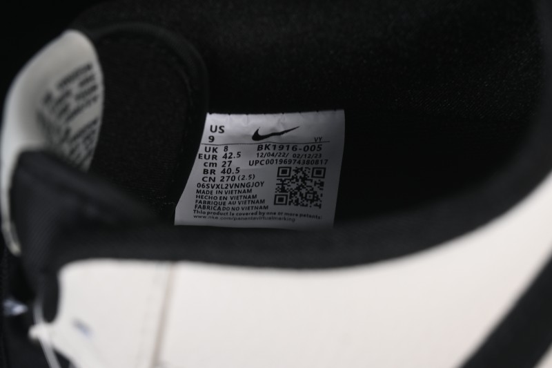 Nike Air Force 1 '07 Low Basketball Shoes with Black and White Contrast Design - BK1916-005