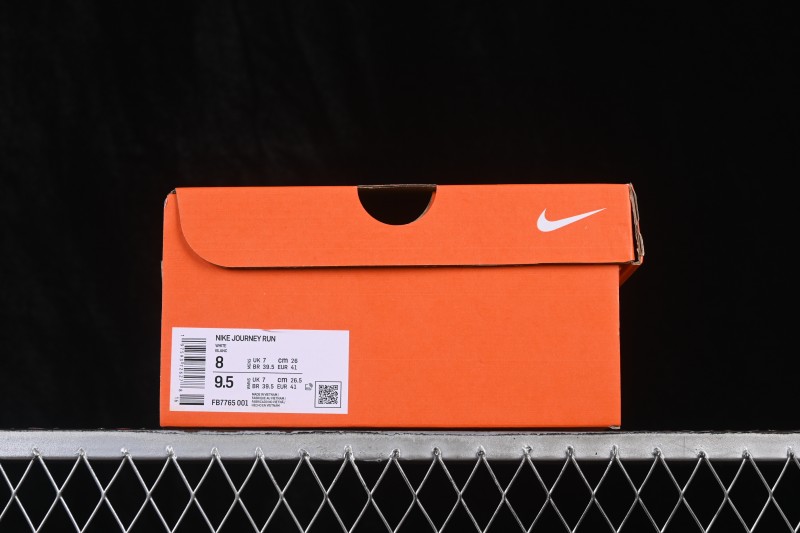 Nike Journey Run Low-Top Running Shoes with Cushioning Anti-Slip Wear-Resistant Design - FB7765-001