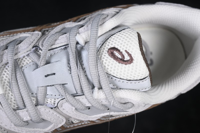 Asics Gel-NYC Retro Running Sneakers with Breathable Mesh and Suede Upper - 1203A383-114