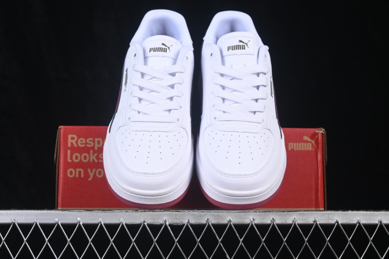 Puma Caven 2.0 Low-Top Campus Lifestyle Sneakers with Classic Leather Upper - 392290-34