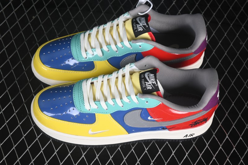 Nike Air Force 1 '07 Low Retro Basketball Shoes with Full-Length Air Cushion - DD1982-376