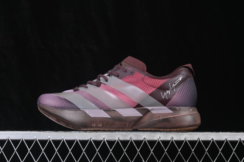 Y-3 x Adidas Adizero Adios 4 Running Shoes with Lightweight Breathable Low-Top Design - KI7791