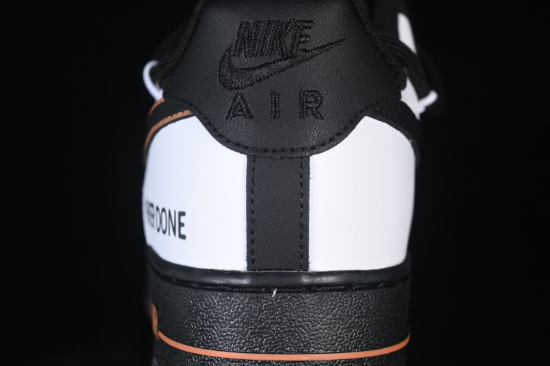 Nike Air Force 1 '07 Low Anime Theme Sneakers with Custom Leather and Full-Length Air Cushion - ZH0316-163