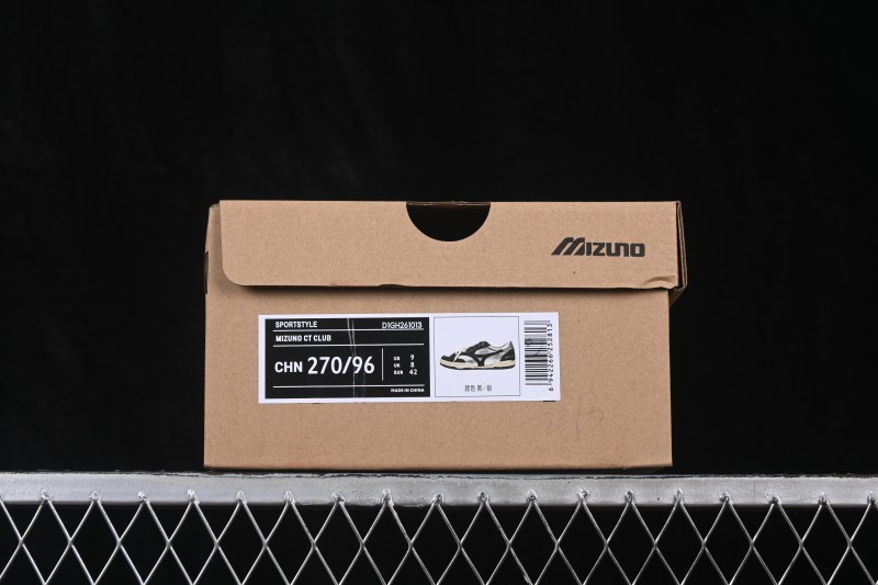 Mizuno CT Club Retro Comfortable Low-Top Casual Skate Shoes with Breathable Design - D1GH261013