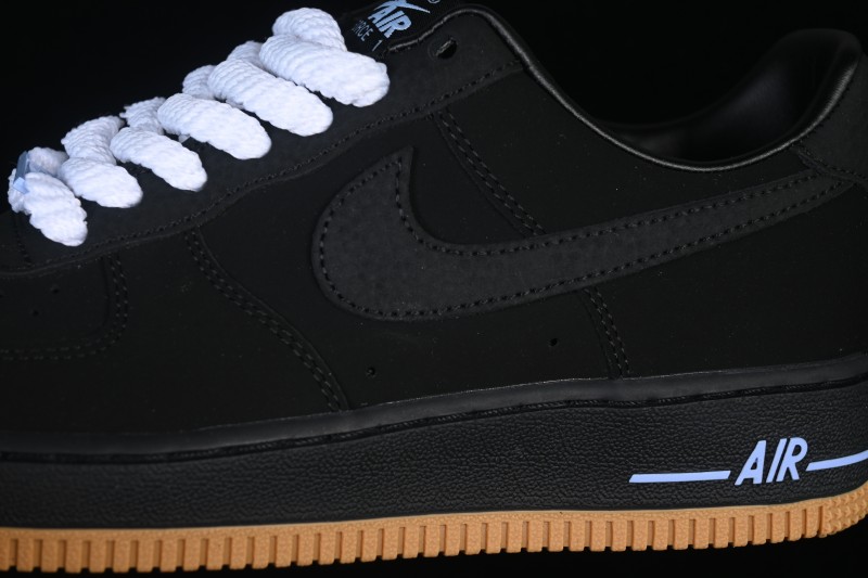 Nike Air Force 1 '07 Low Casual Skateboarding Shoes with Full-Length Air Cushion - IQ9770-001