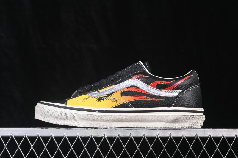 Vans Old Skool Flame Series Low-Top Casual Skateboarding Shoes - VN000D9RCJK