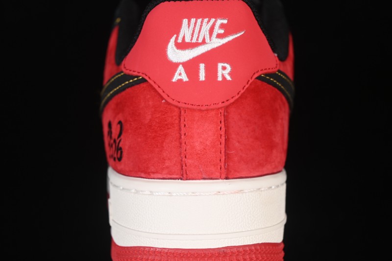 Nike Air Force 1 '07 Low Casual Skate Shoes with Color Blocking Design - HT5088-618