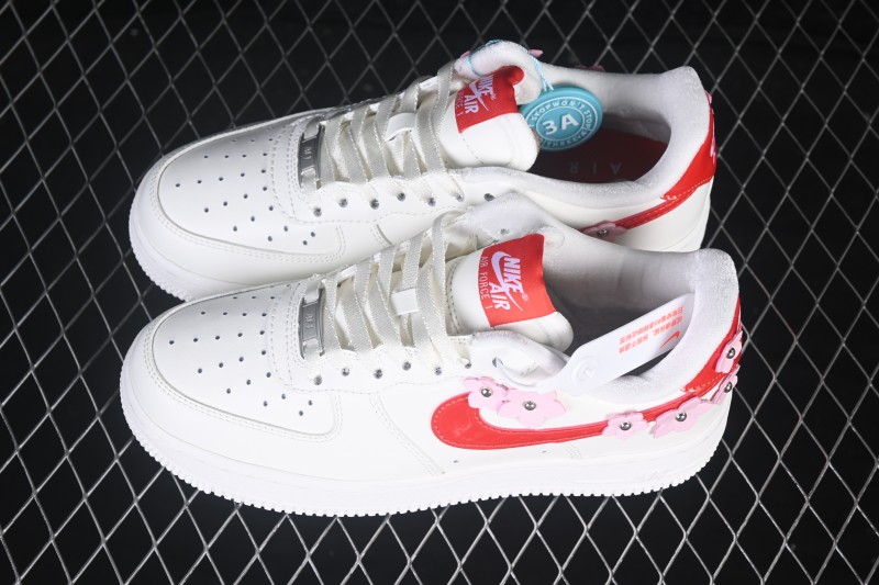 Nike Air Force 1 '07 Low Basketball Shoes with Full-Length Air Cushion - IR8637-101