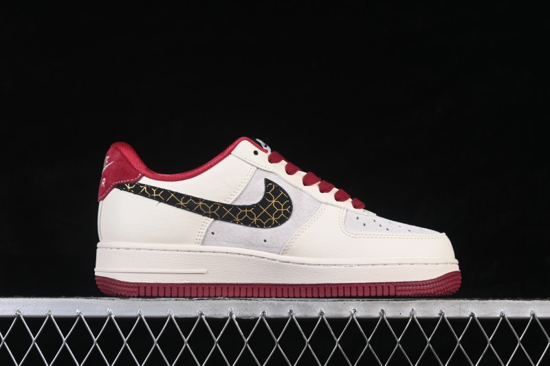 Nike Air Force 1 '07 Low Chinese New Year White Red Casual Sneakers - JP2026-150