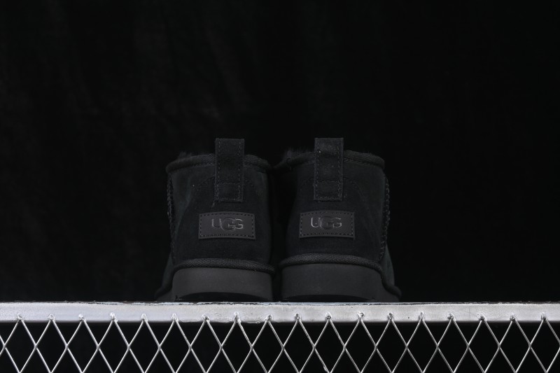 UGG Classic Ultra Mini Sheepskin Ankle Boots with Water-Resistant Treatment - 1116109