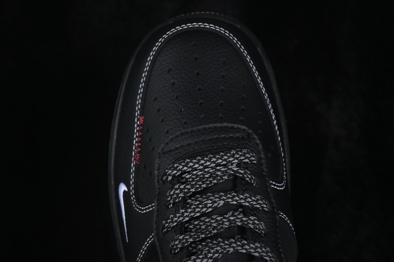 Nike Air Force 1 '07 Low Collaboration Skateboarding Shoes with Full-Length Air Cushion - DD1982-367