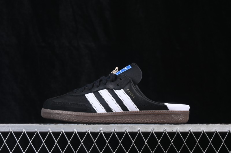 Adidas Samba OG Casual Slide Sandals with Premium Leather Upper - LB3815