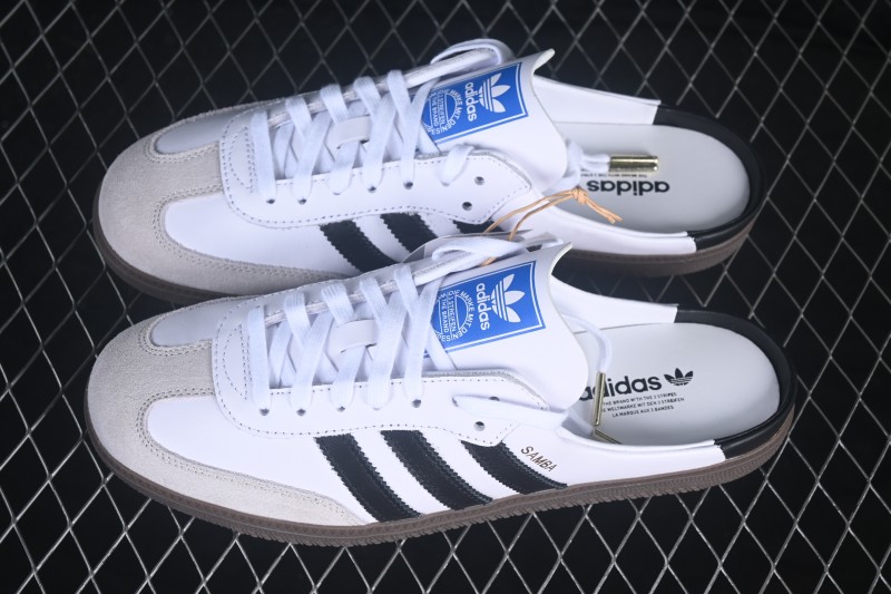 Adidas Samba OG Casual Half Slipper with Premium Leather Upper - LB3814